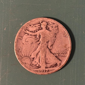 1917 Walking Liberty Half Dollar