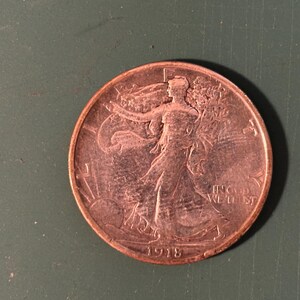 1918 Walking Liberty Half Dollar
