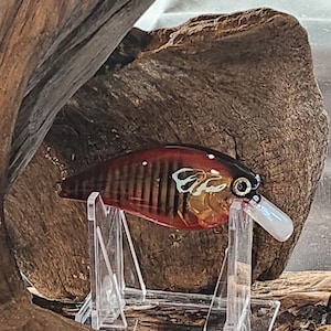 Red Transparent Minnow Fishing Lure