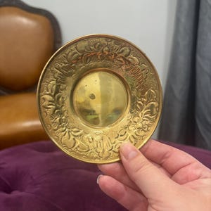 Little brass dish