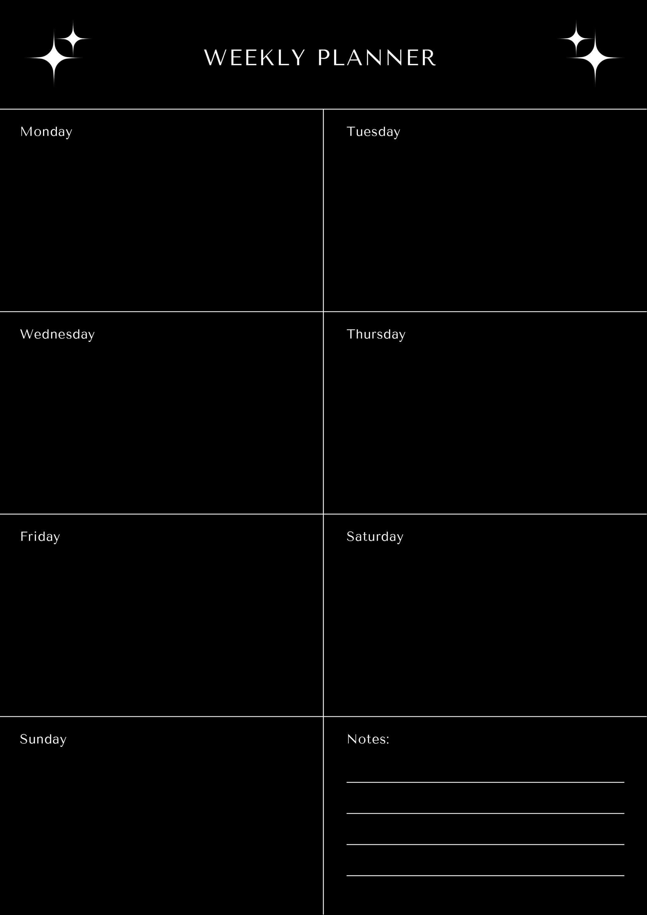 Simple Aesthetic Digital - Printable PDF Planner | Goodnotes ...