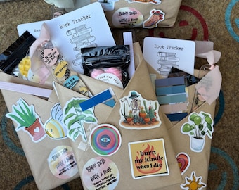 Blind Date with a Book | Genre Surprise with Stickers & Bookmark