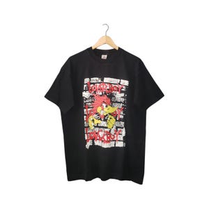 Vintage 90&#39;s Loverboy Keep Tour T-Shirt 1993 Backstage Pass Black XL