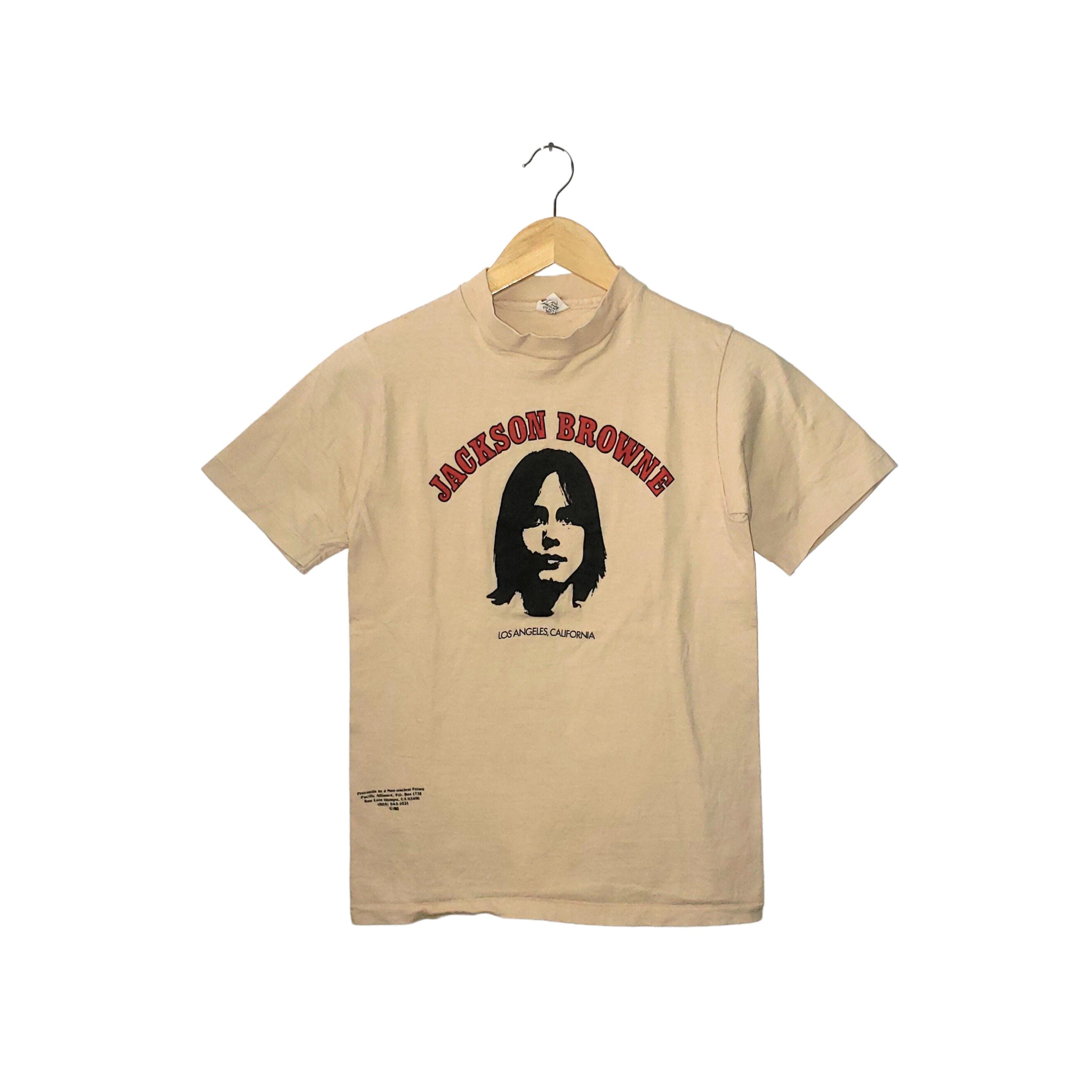 上品な Vintage Jackson Browne Non-nuclear Future 1980 T-shirt ミュージシャン