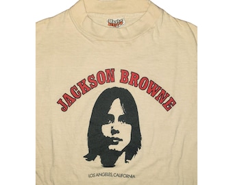 JACKSON BROWNE Tシャツ Jackson Browne T Shirt B585 Los Angeles California Music