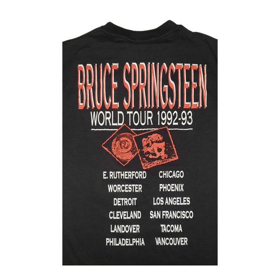 Vintage Bruce Springsteen 90's Concert 1992 World… - image 5