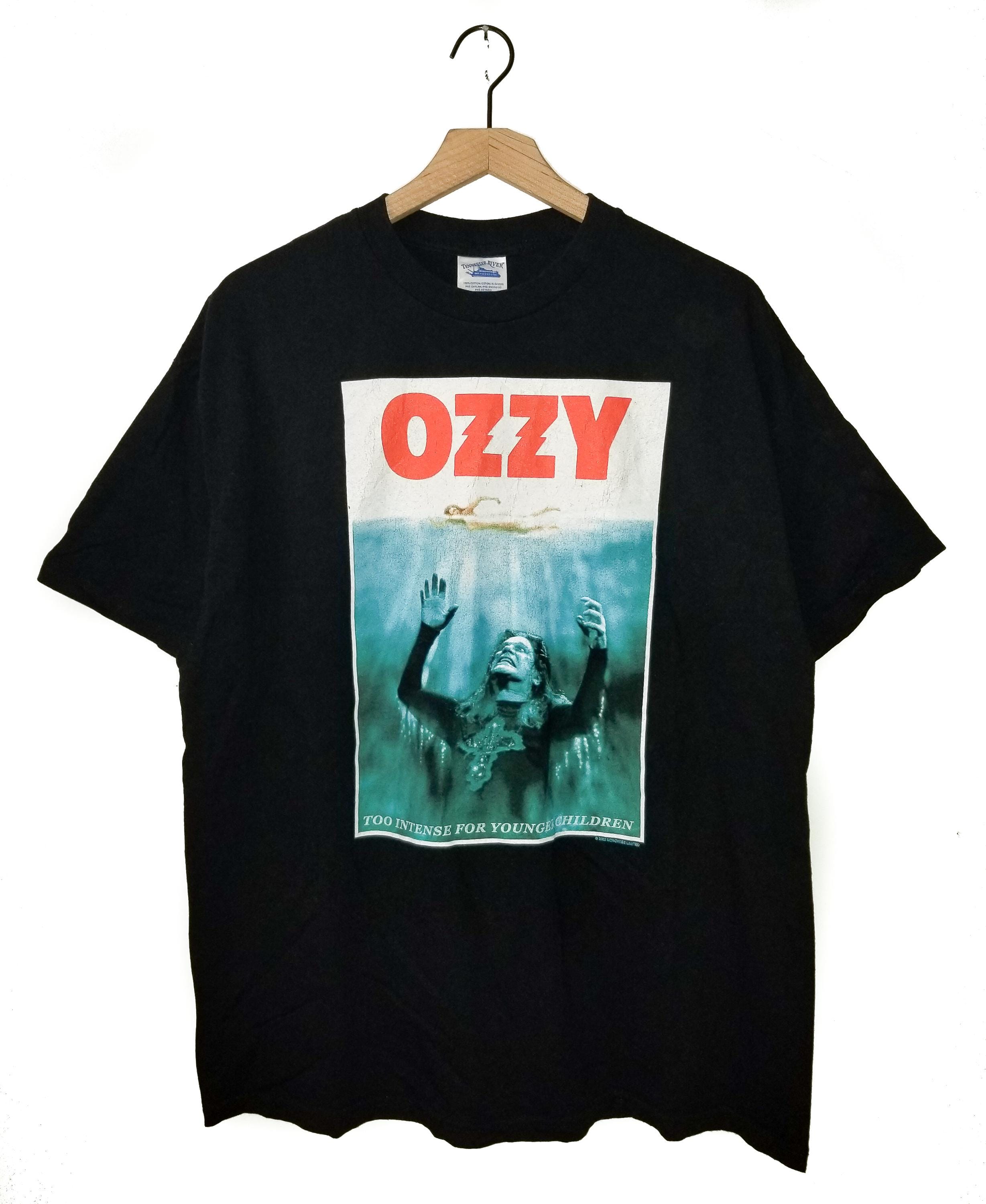 Vintage 2002 Ozzy Osbourne T-shirt Too Intense for Younger