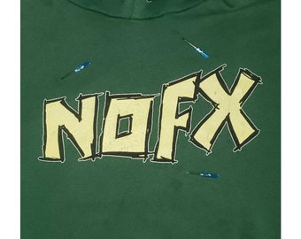 Vintage NOFX Pump up the Valuum Tour 2000 Hoodie Sweatshirt XL - Etsy