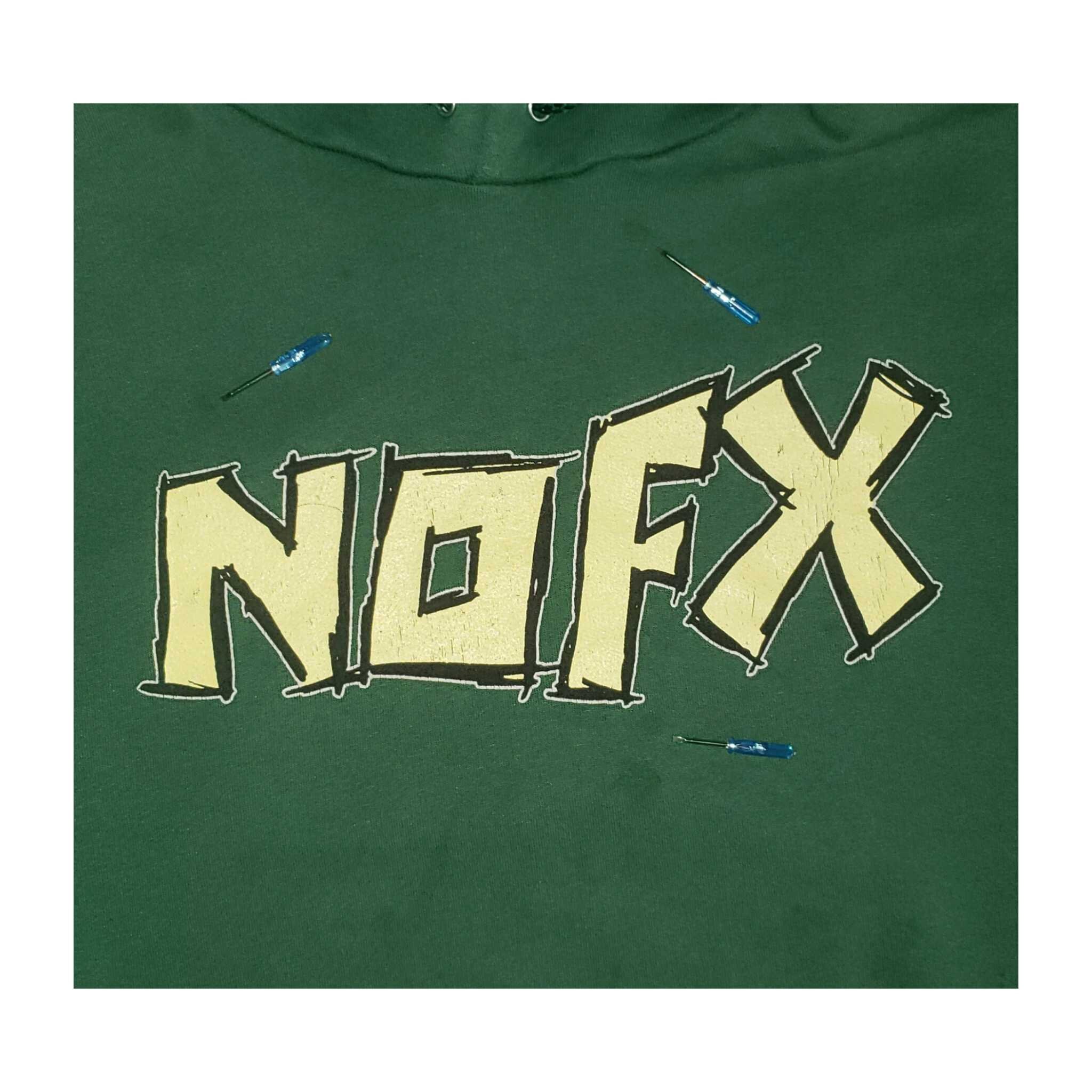 Vintage NOFX Pump up the Valuum Tour 2000 Hoodie Sweatshirt XL - Etsy