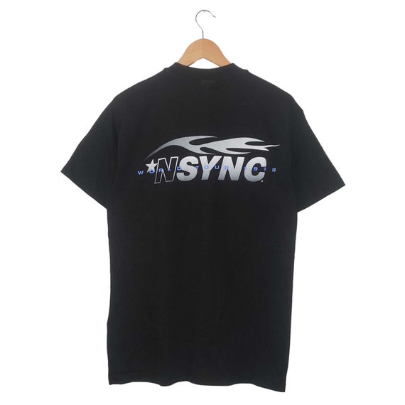 Vintage NSYNC World Tour 1998 Deadstock T-Shirt Md - image 2