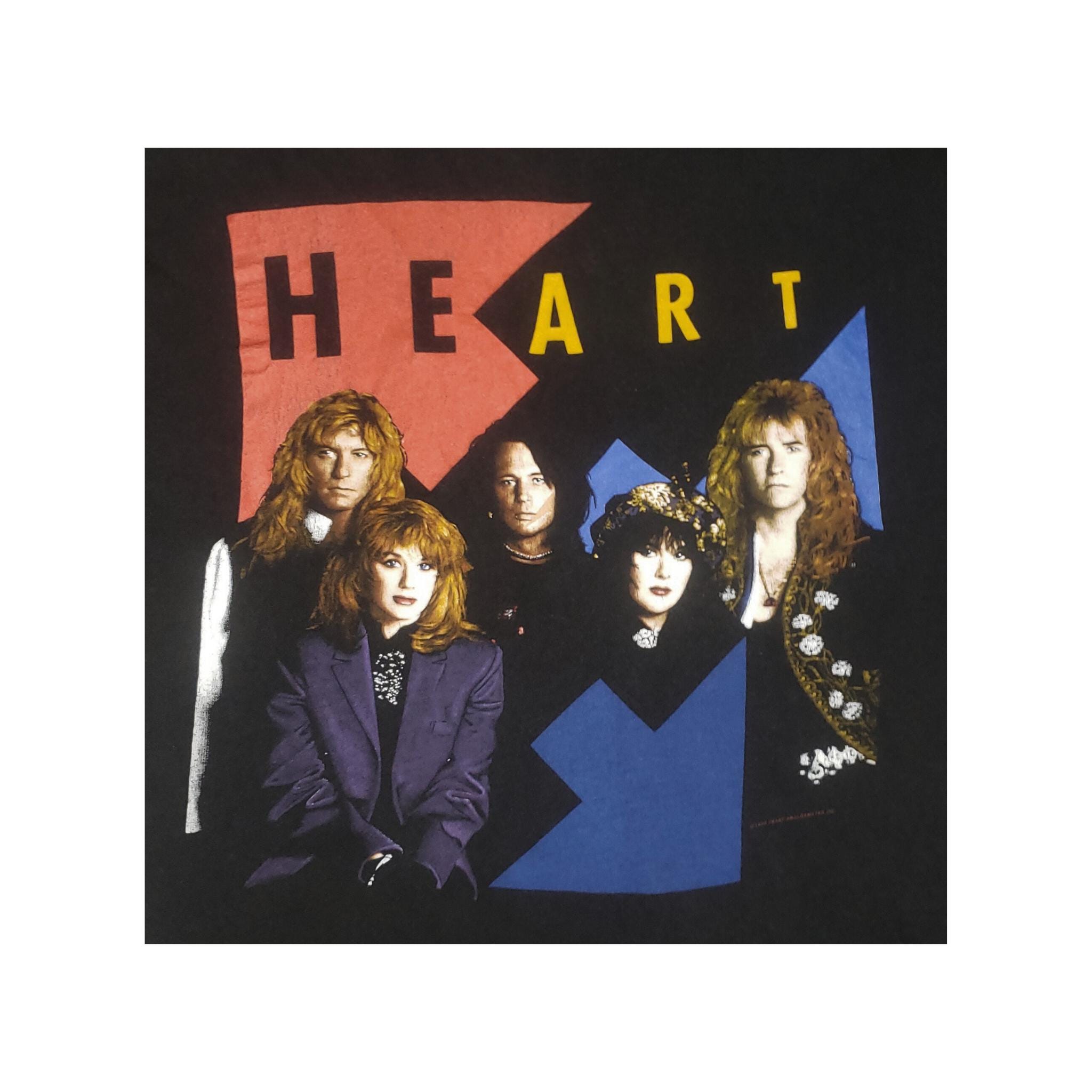 Vintage 1990 Heart Brigade World Tour T-shirt - Single Stitch XL 