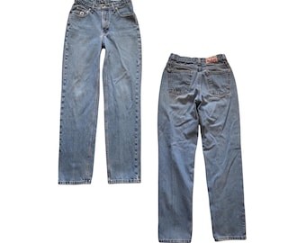 Vintage Rocky Mountain High Rise Jeans 90s Rockies Loose Western Denim Women's Size 6