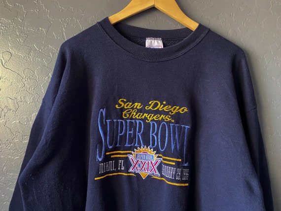 Vintage 1994 / 1995 Super Bowl Crewneck Sweatshir… - image 3