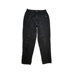 Jeansy Vintage Rocky Mountain High Rise: Rockies Bareback Black Denim, prosta nogawka, 17/18