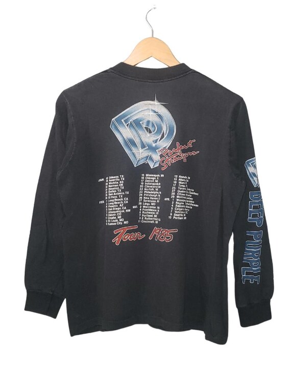 Vintage 1985 Deep Purple Perfect Stranger Tour Long Sleeve T
