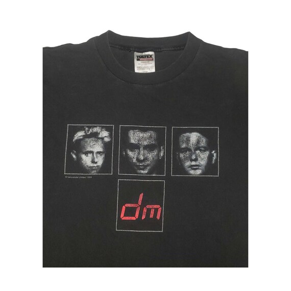 Vintage Depeche Mode The Singles Tour 1998 T-Shir… - image 3