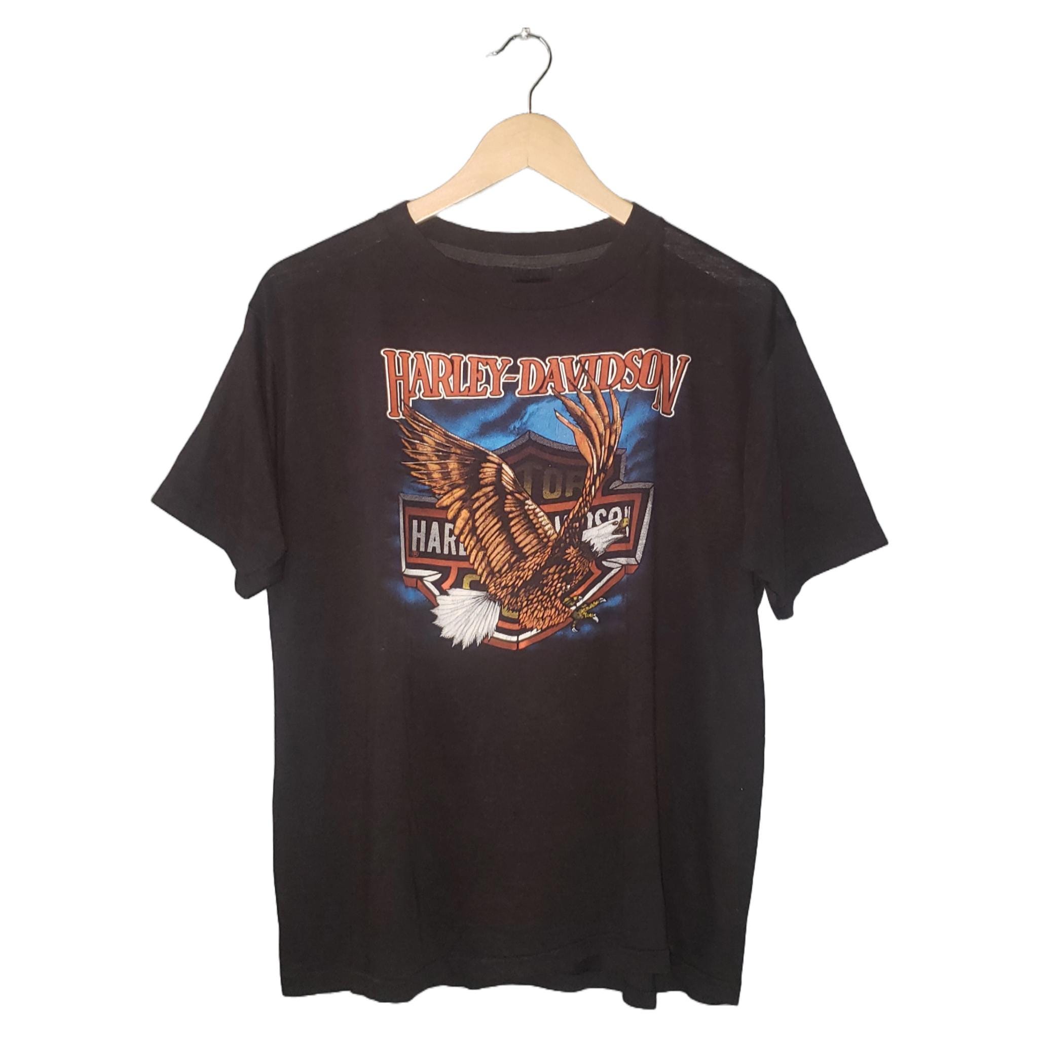 Harley-Davidson Tシャツ 1986年製　希少 Vintage 1986 harley davidson shirt - Etsy 日本
