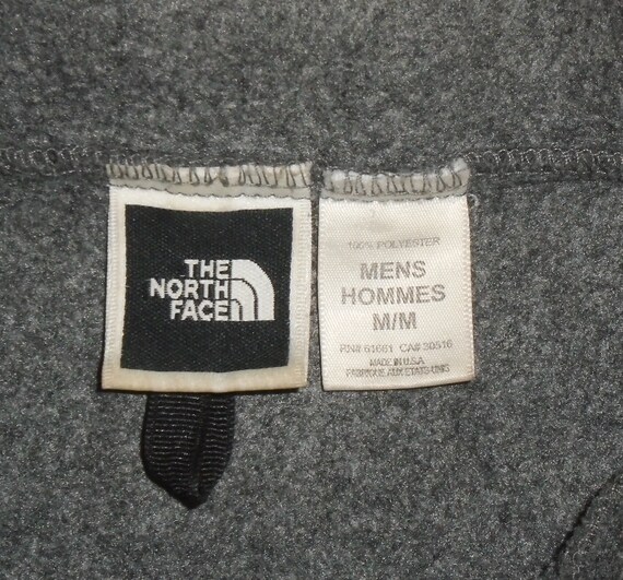 The NORTH FACE Pullover Vintage 80s Gray Aztec 1/… - image 6