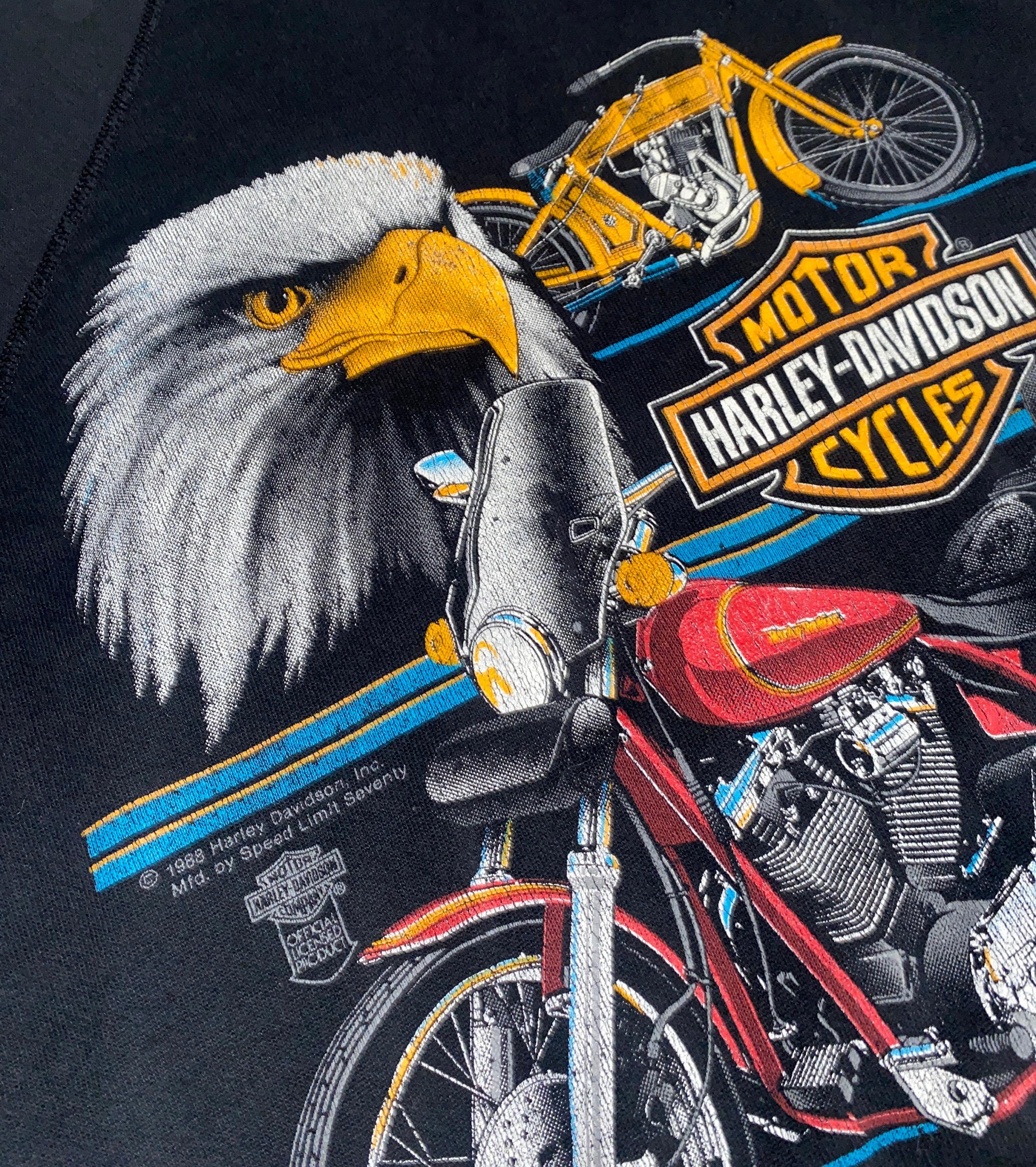 【超スペシャル：80sヴィンテージ】1988ハーレー　スウェット　XL　黒 s-l400.jpg