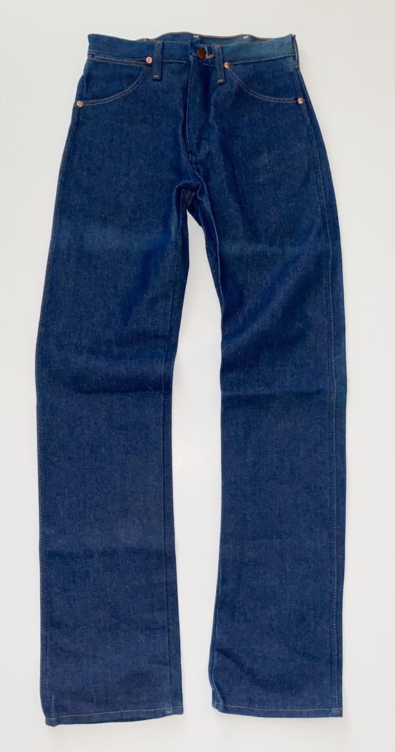 WRANGLER Vintage 70's Denim Jeans Made in USA Straight Leg