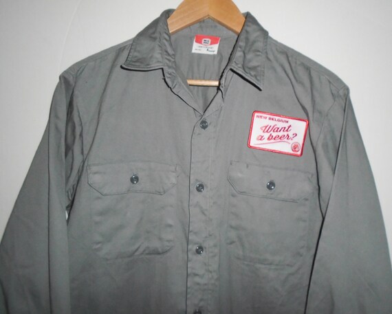 BIG MAC JC Penneys Button Up Work Shirt Vintage 7… - image 4