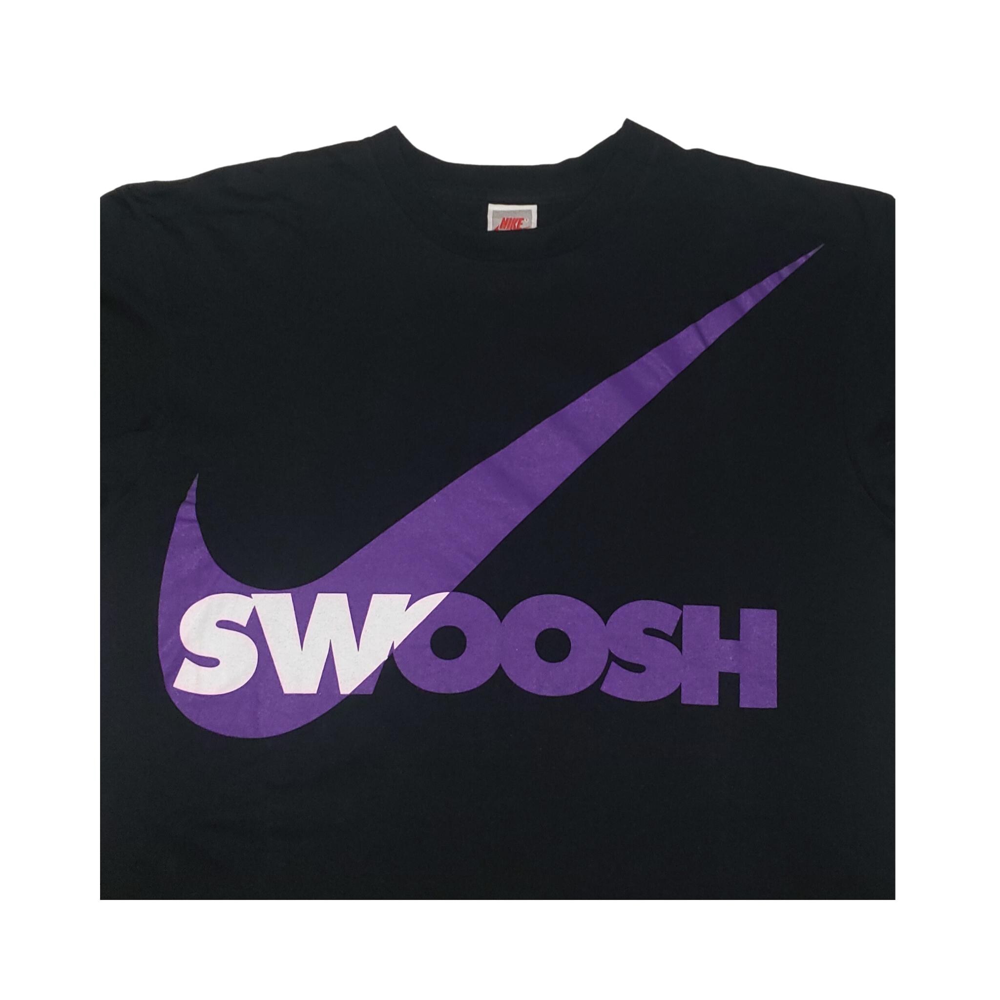 ヴィンテージ ナイキ スウッシュ シルバータグ USA 90年代 Tシャツ XXL