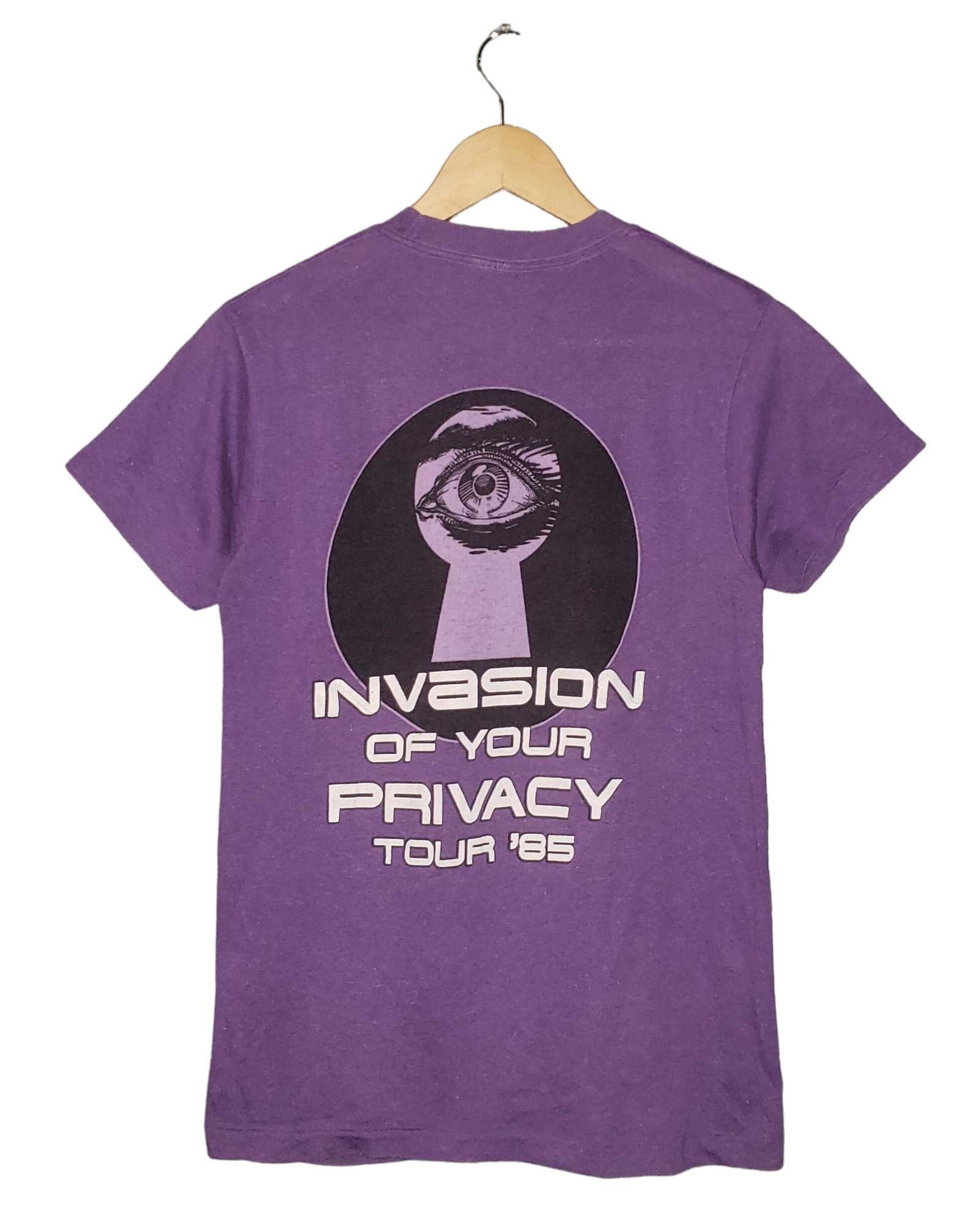 Vintage RATT Invasion of Privacy 1985 Tour T-shirt Single