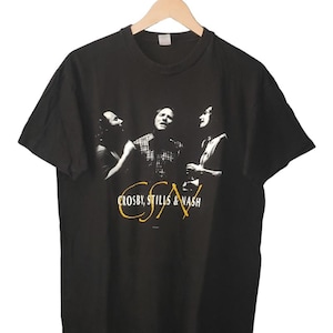 Vintage Crosby Stills & Nash 1992　Tシャツ Vintage 90s Crosby Stills Nash T-shirt | 1992 Acoustic Tour