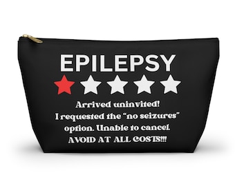 Epilepsy Medication Pouch, Seizure Emergency Bag, Awareness Gift