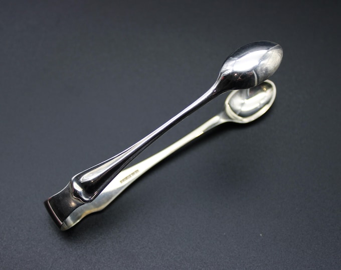 A Pair of Atkin Brothers, Sheffield, Edward VII Silver Sugar Tongs