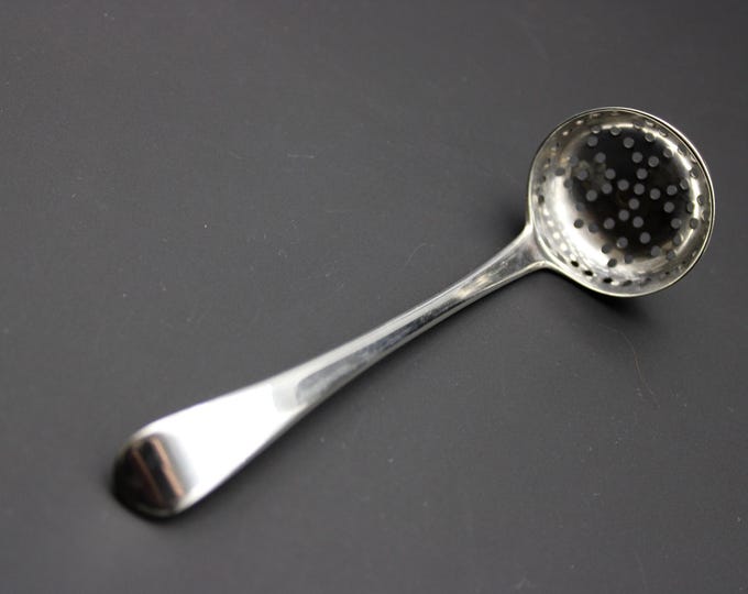 Sterling Silver Sugar Sifter Spoon, George III London 1810