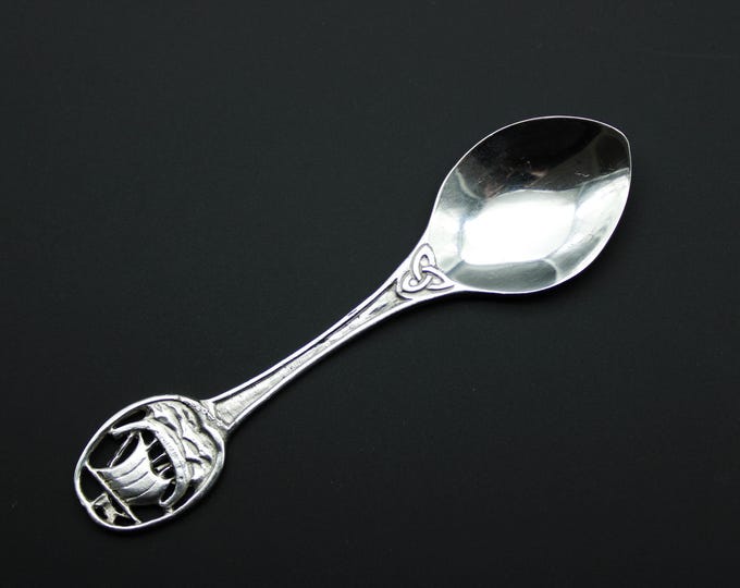 A W H Darby for Alexander Ritchie, Celtic Style Iona Spoon