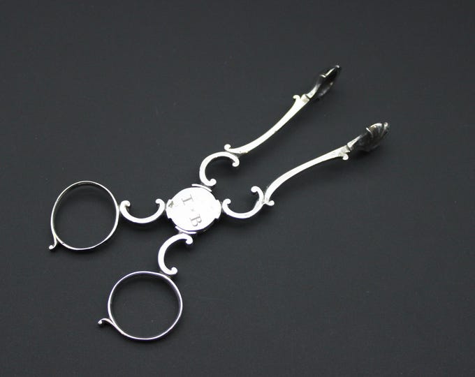 A Pair of Simeon Coley, George III Period, Silver Scissor Sugar Nips
