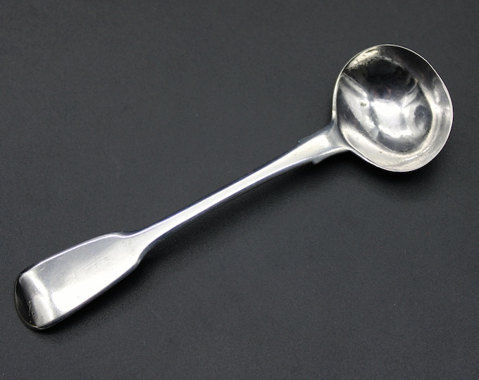 A Henry & Charles Day, London, George IV, Sterling Silver Condiment Spoon