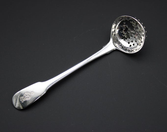 Ae Eley, Fearn and Chawner, George III, Order of the Bath, Silver Spice Sifter Spoon