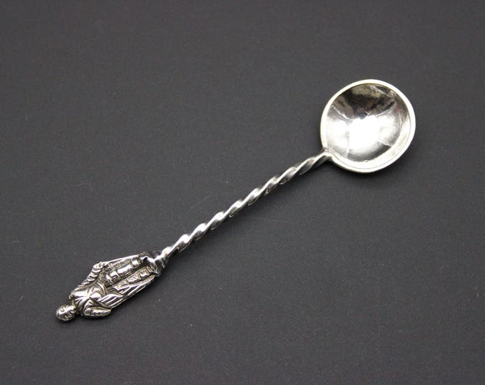 A Henry Holland, London 1867, Silver Figural Condiment Spoon