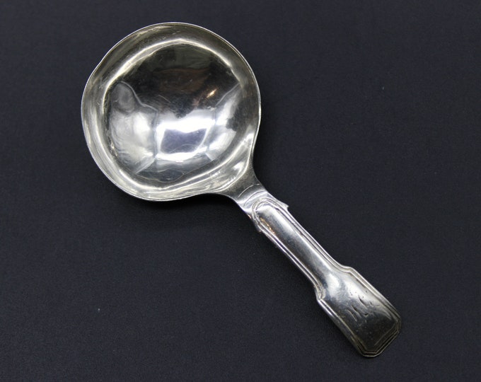 A Birmingham George IV Silver Hallmarked Tea Caddy Spoon