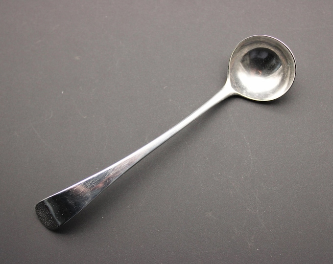A Peter, Ann & William Bateman, George III, Silver Condiment Spoon