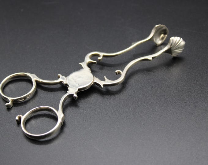 A Pair of Henry Brind, George III Period, Silver Scissor Sugar Nips