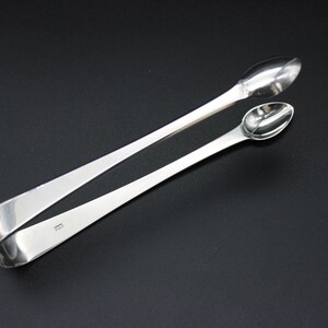 A Stephen Adams, London, Georgian Silver Sugar Tongs