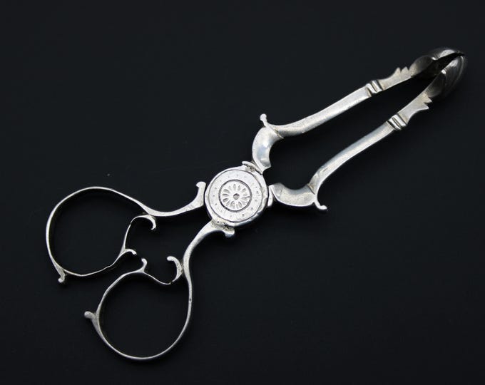 A Pair of Henry Plumpton, George III Period, Silver Scissor Sugar Nips