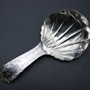 A London, William IV Period Sterling Silver Caddy Spoon