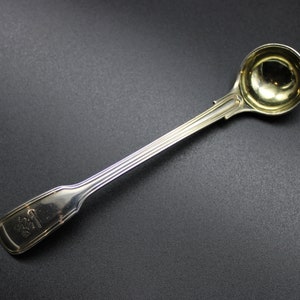 A George Adams, London, Victorian Silver Salt Ladle