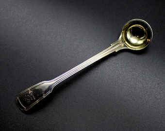 George Adams, Londyn, wiktoriańska srebrna chochla do soli