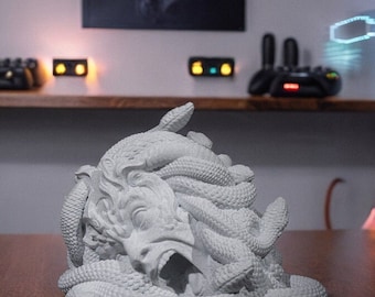 3d Printed Gorgons Demise Dice Tower
