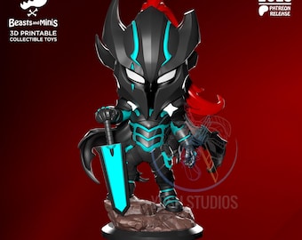 Igris 3D Printed Miniature – Solo Leveling Inspired