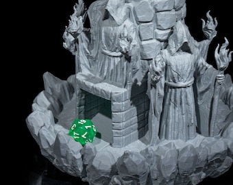 3d Printed Mad wizards Dice Tower
