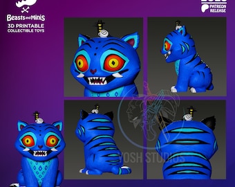 3D Printed Derpy Tigers K-Pop Demon Hunters Mini