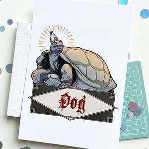 Elden Ring Miriel Tortoise Turtle Dog Game Art Print