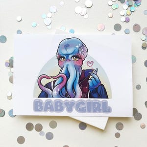 Baldur’s Gate 3 Babygirl Scleritas Omeluum Spiel Zitat Print